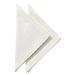 Set de 2 servilletas blanco roto