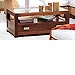 Mesa de centro en madera de iroko