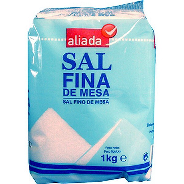 ALIADA fine table salt packet 1 kgThe Online Supermarket You Can Trust