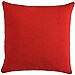 Funda de almohad�n rojo