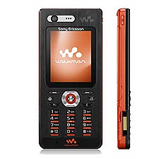  Sony Ericsson Negro Libre W880i