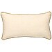 Funda de almohadón beige