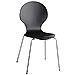 Silla de comedor negra