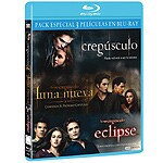 Pack Especial La Saga Crep�sculo: Crep�sculo + Luna Nueva + Eclipse (Blu-Ray)