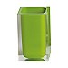 Vaso portacepillos verde
