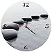 Reloj con impresión en metacrilato