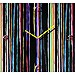 Reloj con impresión en metacrilato
