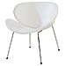 Silla de estudio blanca