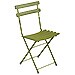 Silla plegable verde
