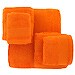 Juego de 5 toallas naranja