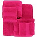 Juego de 5 toallas fucsia