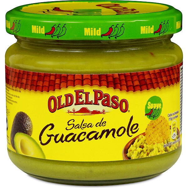 OLD EL PASO salsa guacamole frasco 320 gTu Supermercado Online de