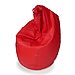 Puf Pera rojo