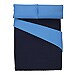 Juego de funda nórdica azul navy