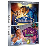 Pack La Bella y la Bestia + Tiana y el Sapo (Blu-Ray)