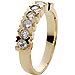 Anillo Cintillo Oro Amarillo + Oso Unicef