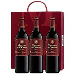 Estuche con 3 botellas Marqués de Cáceres Vino Tinto Crianza 2007