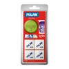 Blister sacapuntas Spin + 4 gomas 430 Milan
