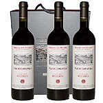 Estuche con 3 botellas Vino Pago de Carraovejas Vino Tinto Reserva 2005