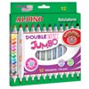 Caja 12 rotuladores doble punta jumbo Alpino