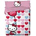 Juego de funda nórdica infantil rosa