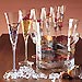 Juego de 6 copas de champ�n + Champanera