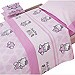 Juego de sábanas infantil rosa