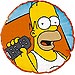 Cojín Homer Simpson
