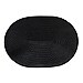 Individual en pvc negro
