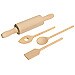 Set de accesorios de madera