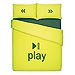 Juego de s�banas verde pistacho