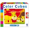Color Blocks mamas y bebés 12 cubos Educa Borrás