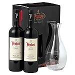 Estuche con 2 botellas Protos + Decantador Vino Tinto Crianza 2008