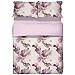 Juego de funda nórdica rosa