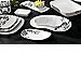 Vajilla 56 piezas en porcelana
