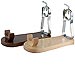 Jamonero en madera y acero inoxidable (disponible