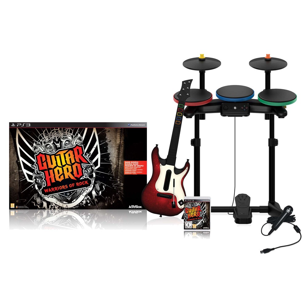 Hero Warriors Of Rock Ps3 Guitarra Microfono Y Bateria 0 Estrellas ... Hero Warriors Of Rock Ps3 Guitarra Microfono Y Bateria 0 Estrellas ...