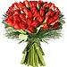 Bouquet 30 Tulipanes Rojos
