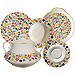 Vajilla de 57 piezas en porcelana