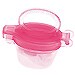 Alimentador antiahogo fucsia