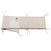 Protector de cuna desenfundable Perrito rayas