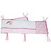Protector de cuna - Ni�a flores
