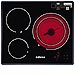 Placa vitrocer�mica con 1 zona doble gigante