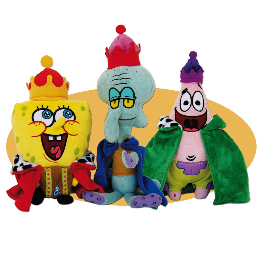 Pack peluches 3 Reyes Magos Bob Esponja Simba De 24 a 36 meses El