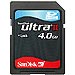 Secure Digital Ultra II HC de 4 GB