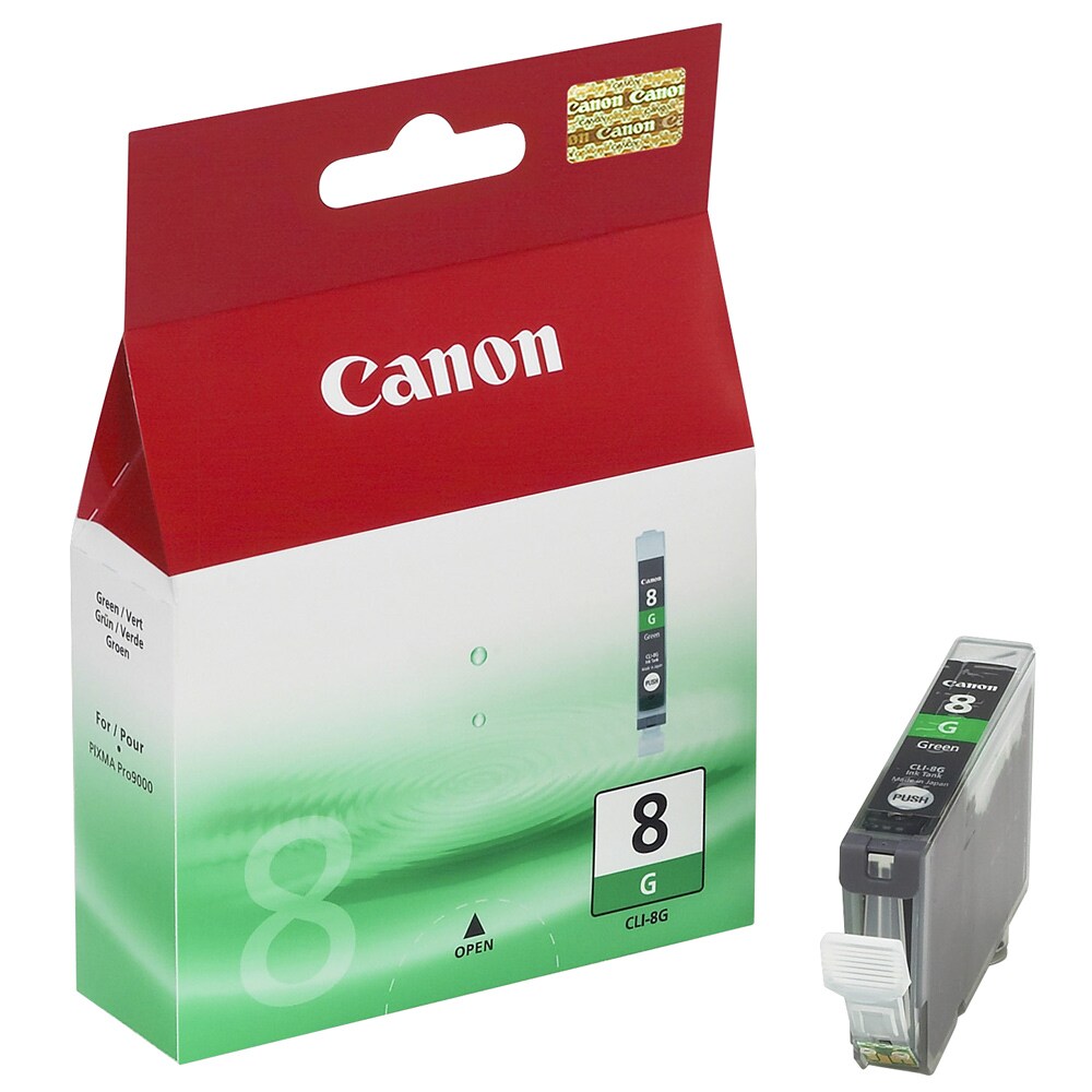 Cartucho original Canon color verde CLI-8G