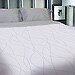 Juego de funda nórdica gris para cama de 90cm.