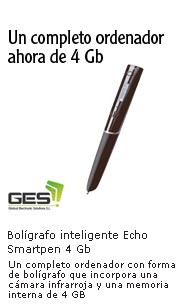 Un completo ordenador ahora de 4 Gb con forma de bol�grafo