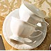 Juego de caf� de 27 piezas en porcelana