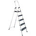 Escalera de aluminio con pelda�o extra - ancho (di